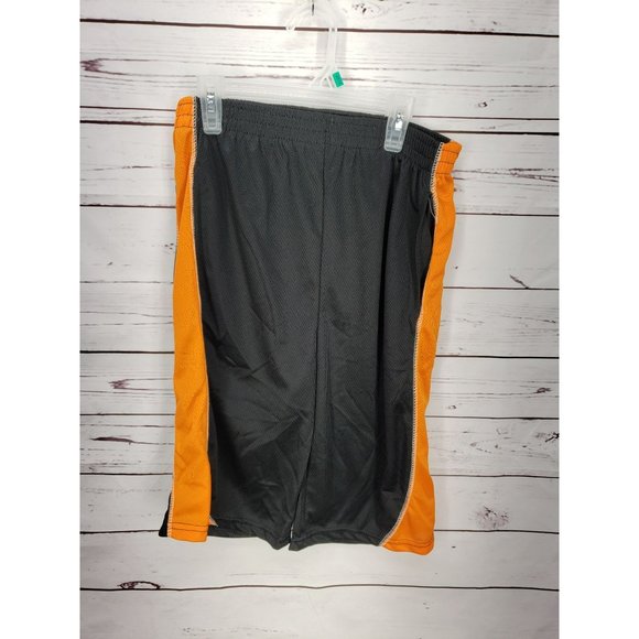Quad‎ Seven Black Orange XL 16/18 boys athletic gym running shorts - Picture 8 of 8